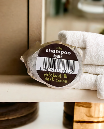 Sample size shampoo bars